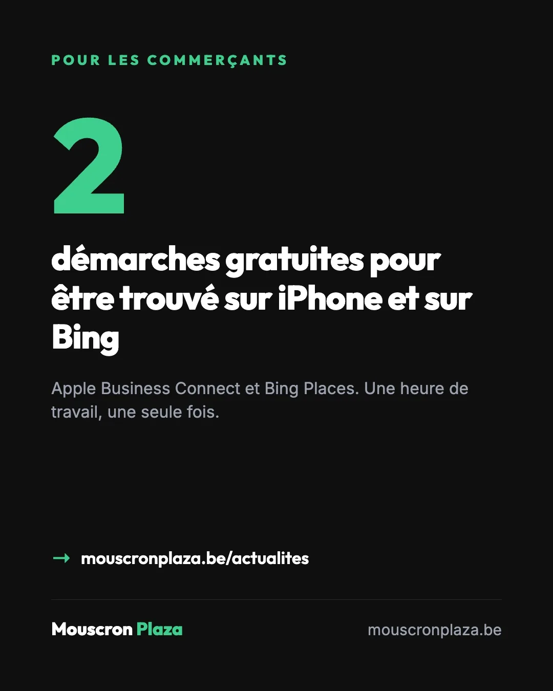 Être trouvé sur iPhone et sur Bing : deux démarches gratuites