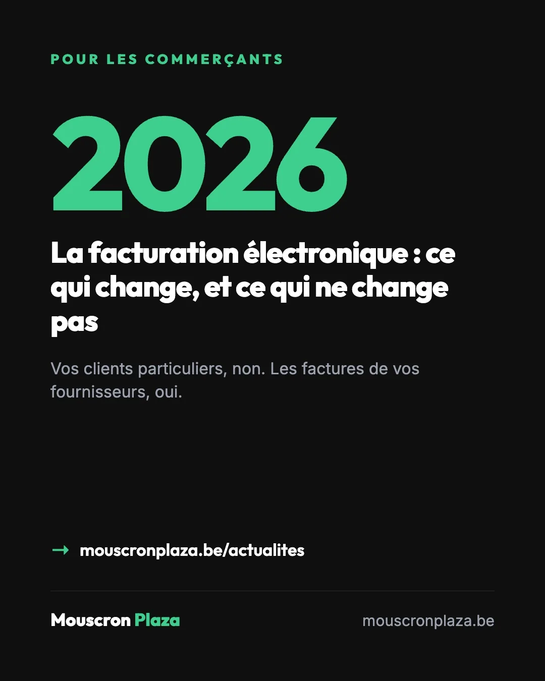 Facturation électronique : ce qui change pour les commerçants